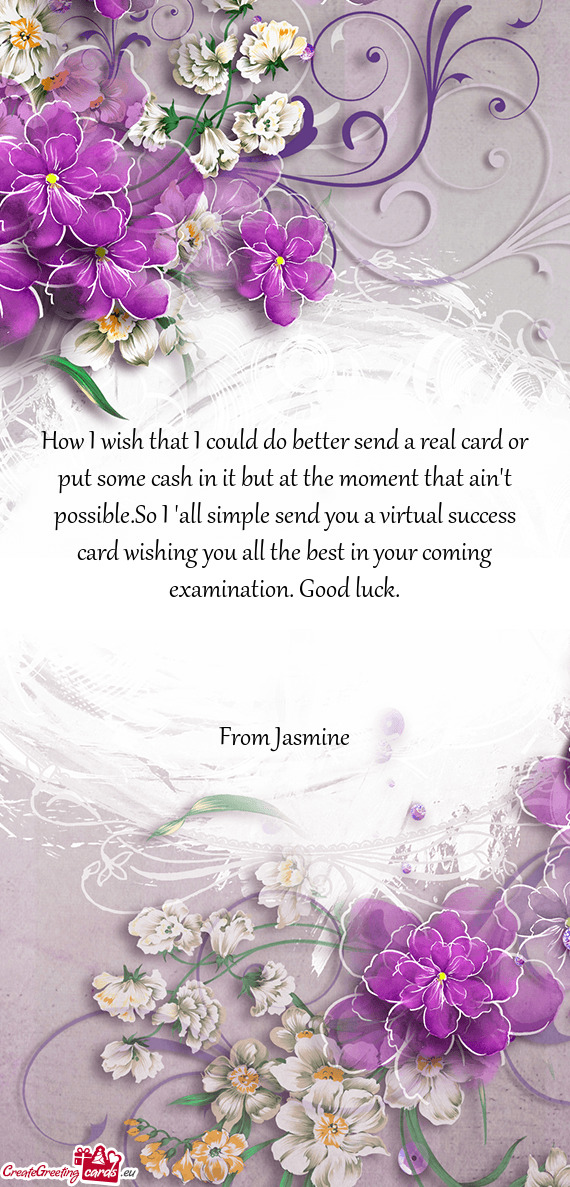 From Jasmine