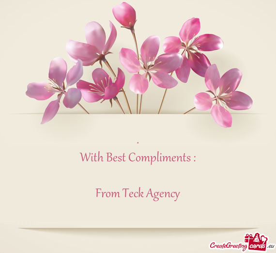 From Teck Agency