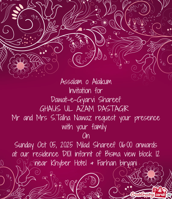 GHAUS UL AZAM DASTAGIR