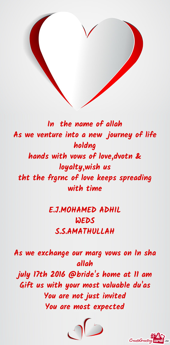 Gift us with your most valuable du'as