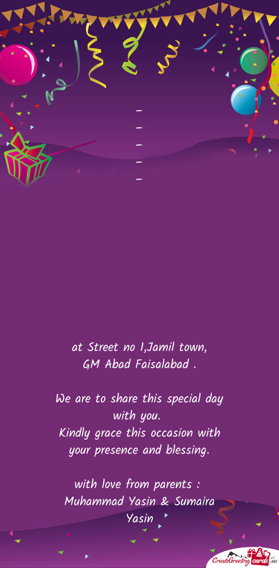 GM Abad Faisalabad