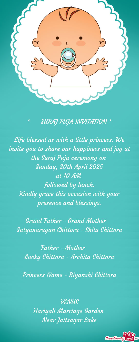 Grand Father - Grand Mother