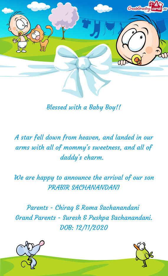 Grand Parents - Suresh & Pushpa Sachanandani