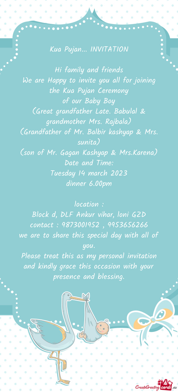 (Great grandfather Late. Babulal & grandmother Mrs. Rajbala)
