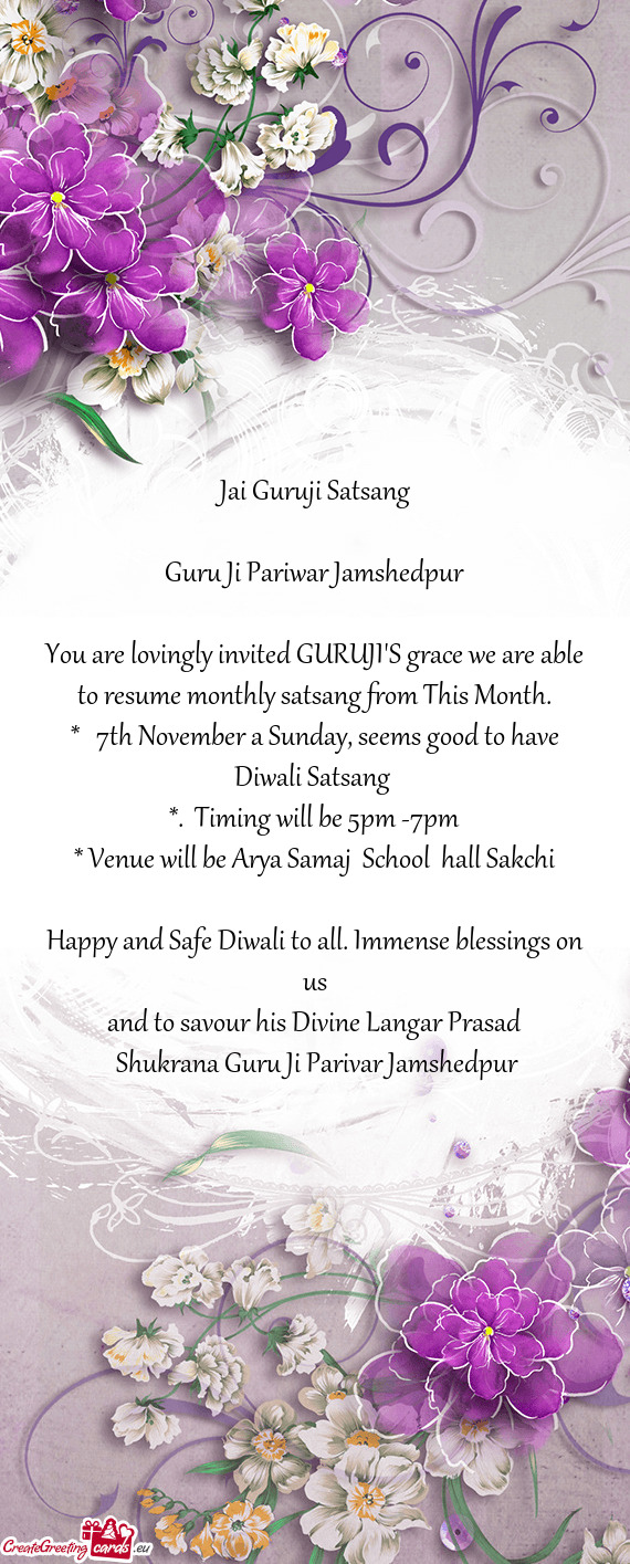 Guru Ji Pariwar Jamshedpur