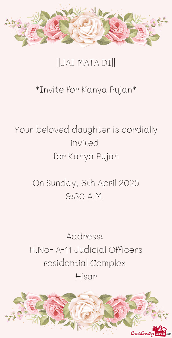 H.No- A-11 Judicial Officers residential Complex