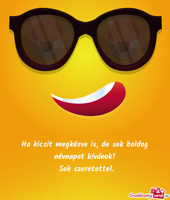 Ha kicsit megkésve is