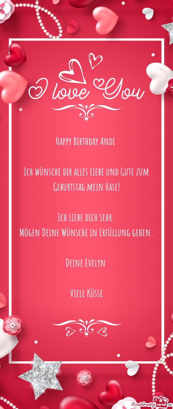 Happy Birthday Andi
