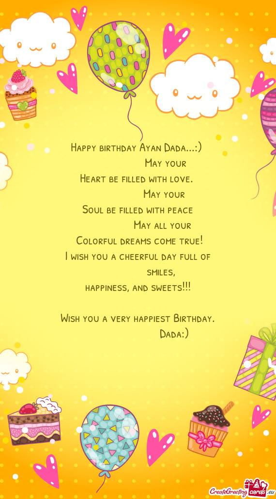 Happy birthday Ayan Dada...:)