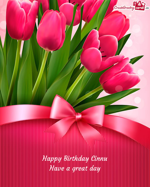Happy Birthday Cinnu