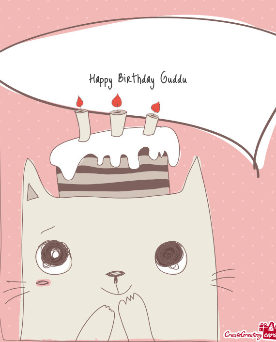Happy Birthday Guddu