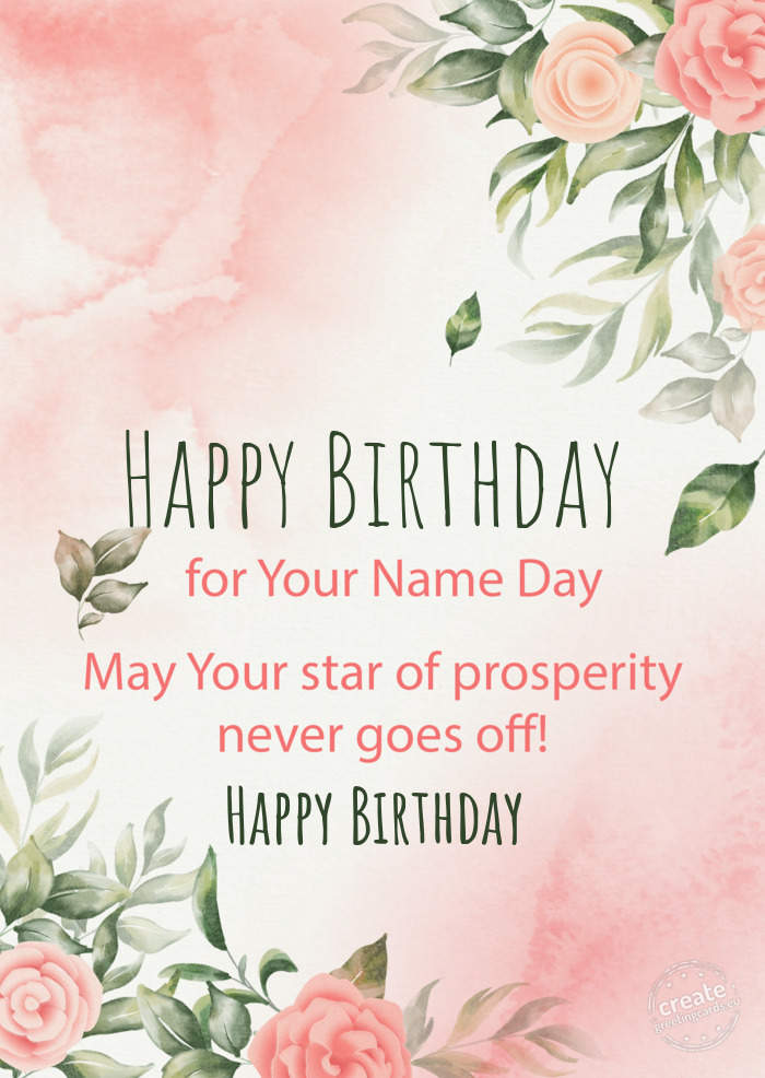 Happy Birthday Happy name day wishes Priya