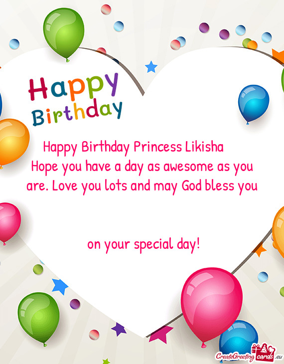 Happy Birthday Princess Likisha ❤️❤️