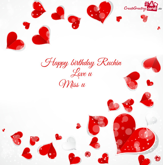 Happy birthday Ruchin
