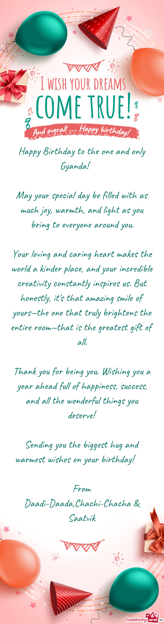 Happy Birthday to the one and only Gyanda! 🥳🎂