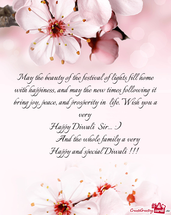 Happy Diwali Sir... :)