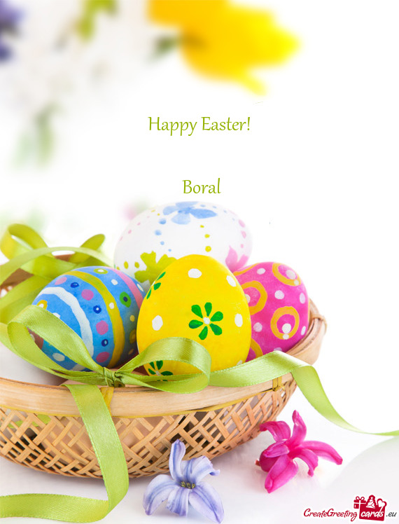 Happy Easter!
 
 
 Boral