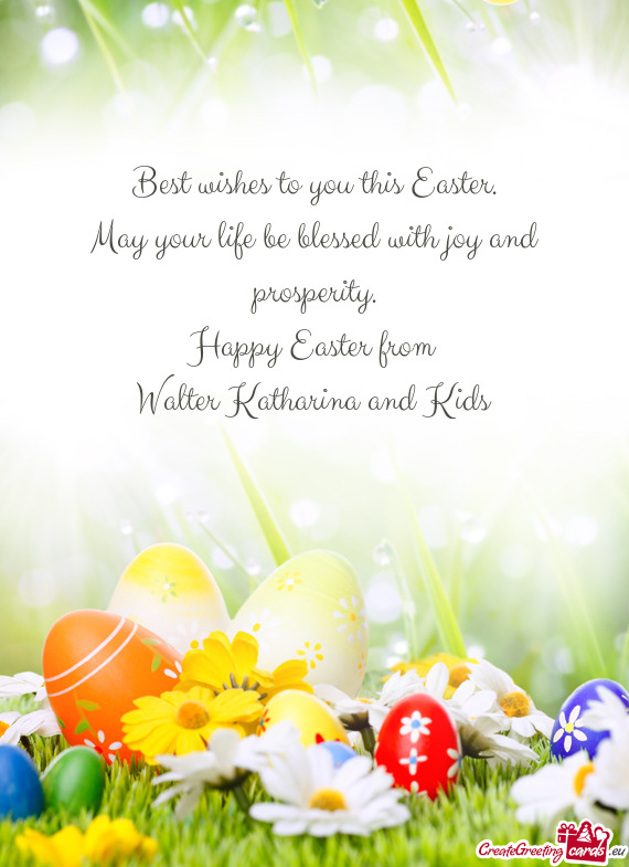 Happy Easter from