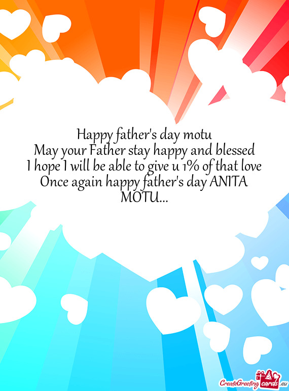 Happy father