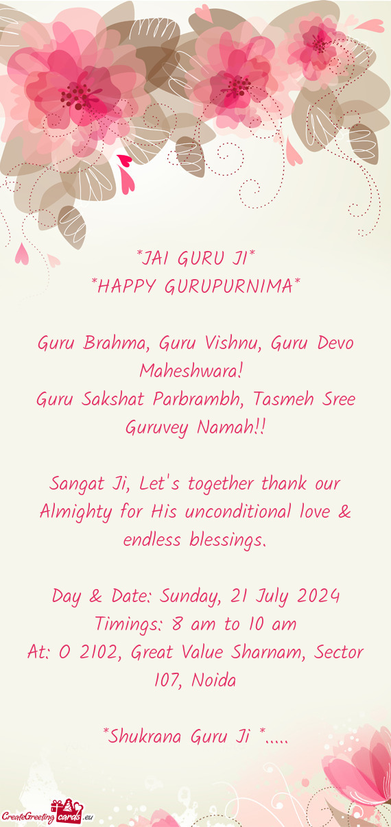 HAPPY GURUPURNIMA