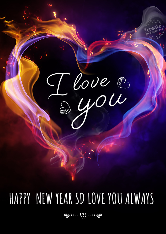 HAPPY NEW YEAR SD LOVE YOU ALWAYS