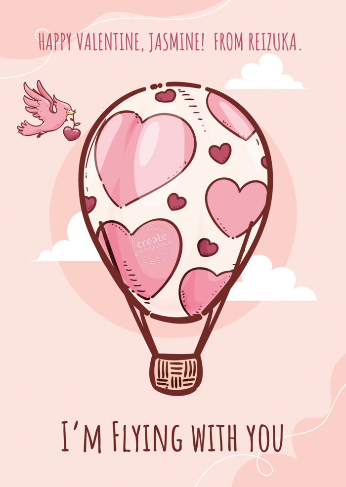 HAPPY VALENTINE, JASMINE! FROM REIZUKA