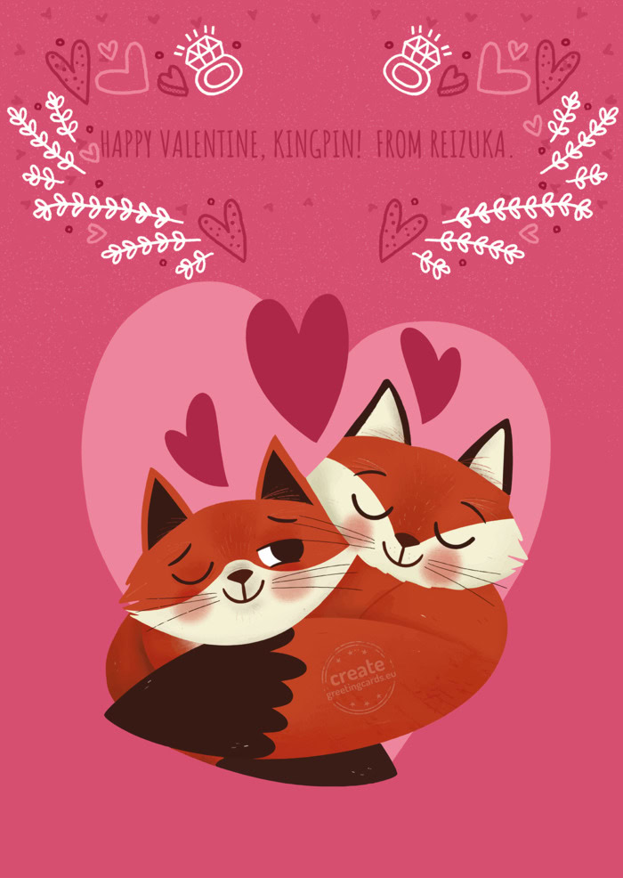 HAPPY VALENTINE, KINGPIN! FROM REIZUKA