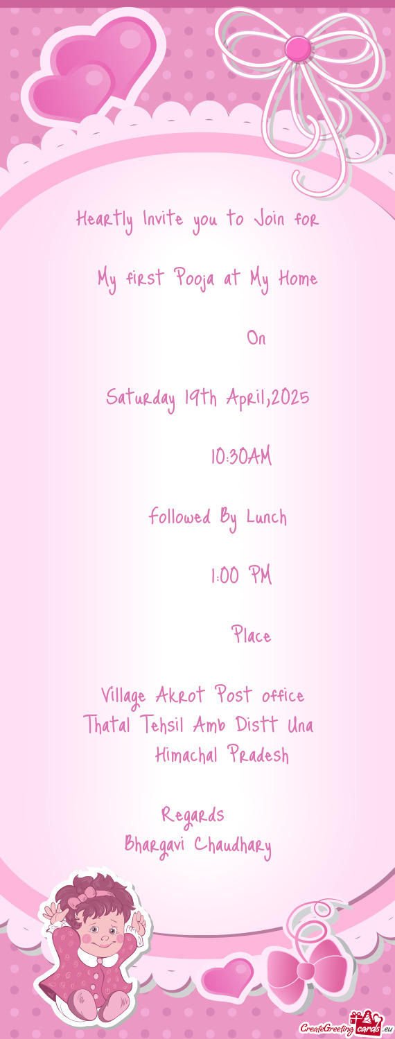 Heartly Invite you to Join for