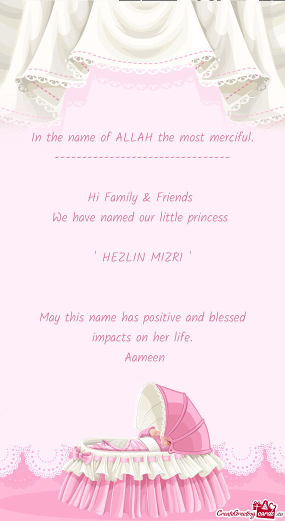 " HEZLIN MIZRI "