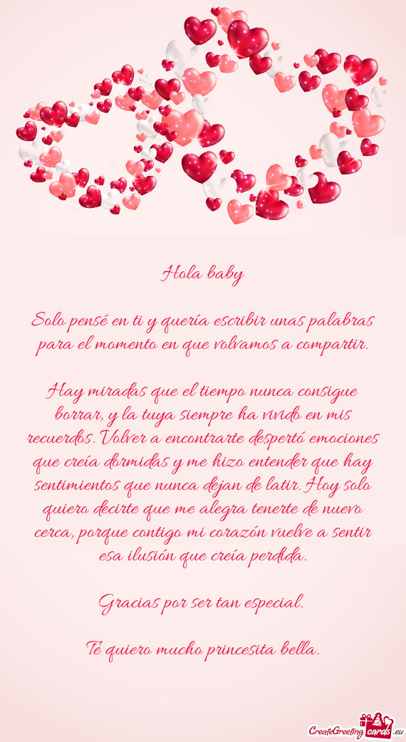 Hola baby