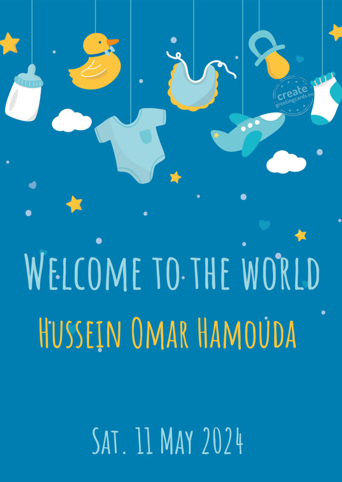 Hussein Omar Hamouda Sat. 11 May 2024
