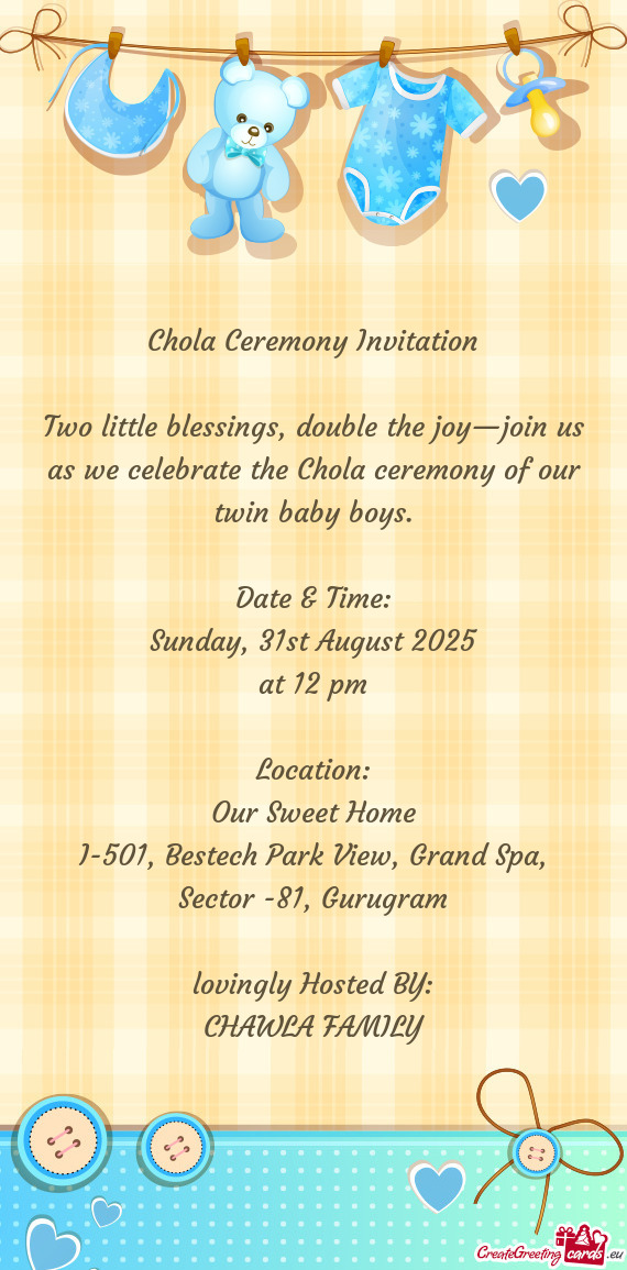 I-501, Bestech Park View, Grand Spa, Sector -81, Gurugram