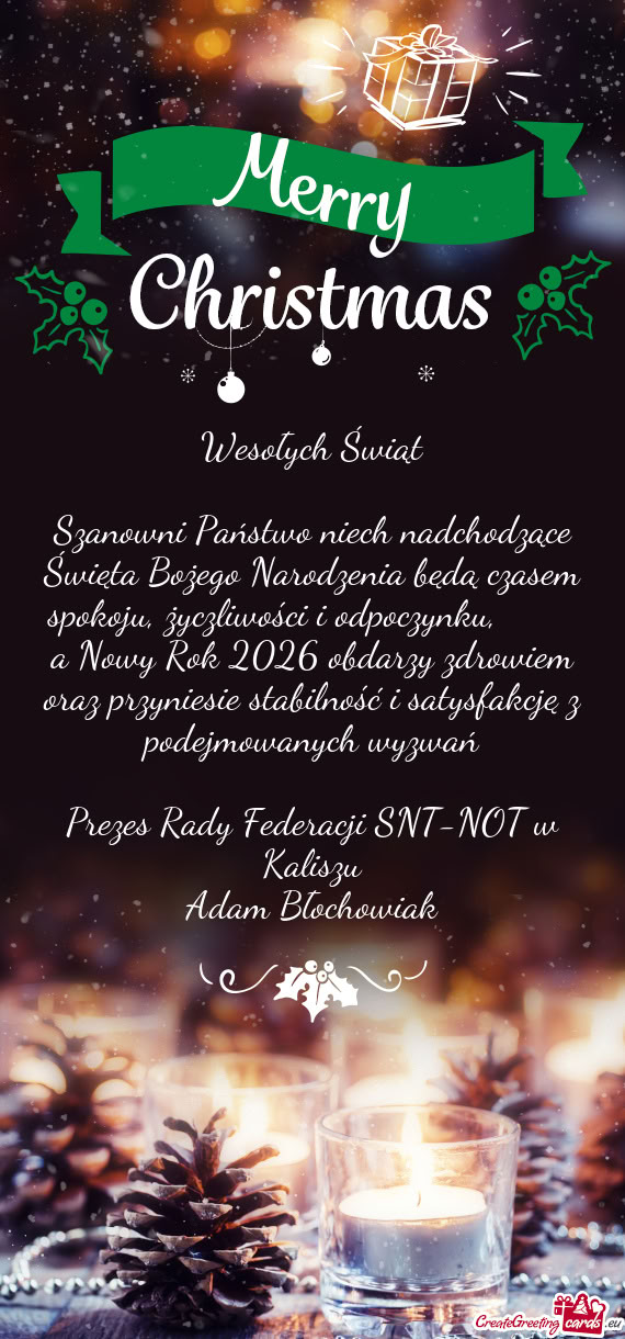 I i odpoczynku,   a Nowy Rok 2026 obdarzy zdrowiem oraz przyniesie stabilność i satysfakcję