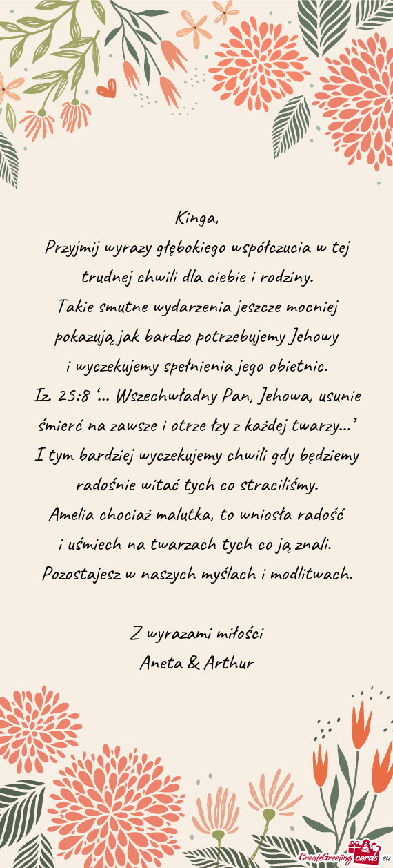 I wyczekujemy spełnienia jego obietnic