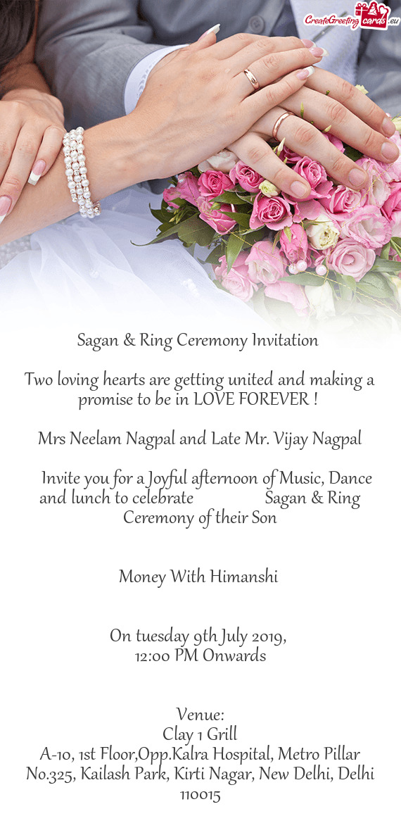 Invite you for a Joyful afternoon of Music, Dance and lunch to celebrate     Sagan &