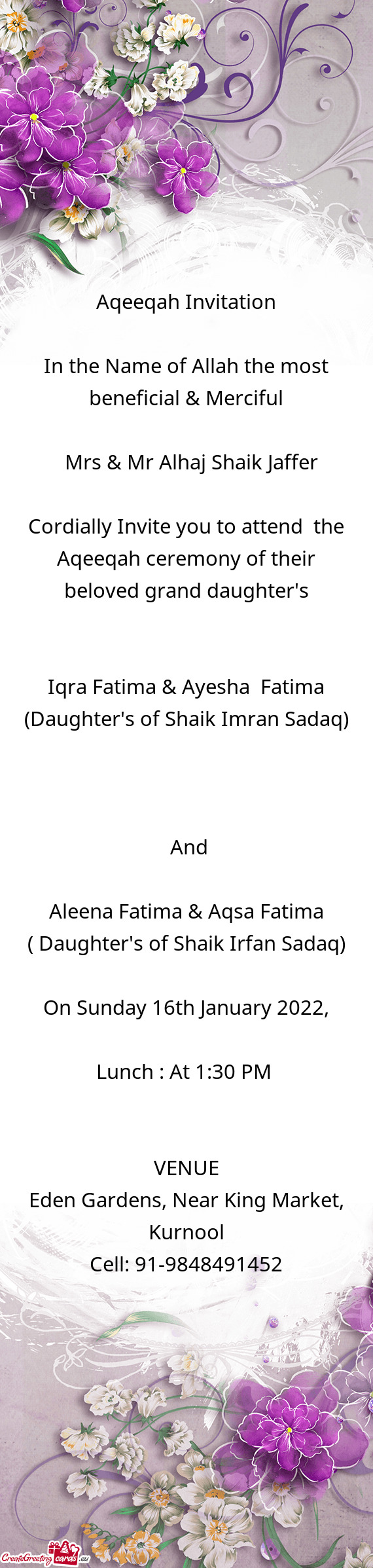 Iqra Fatima & Ayesha Fatima