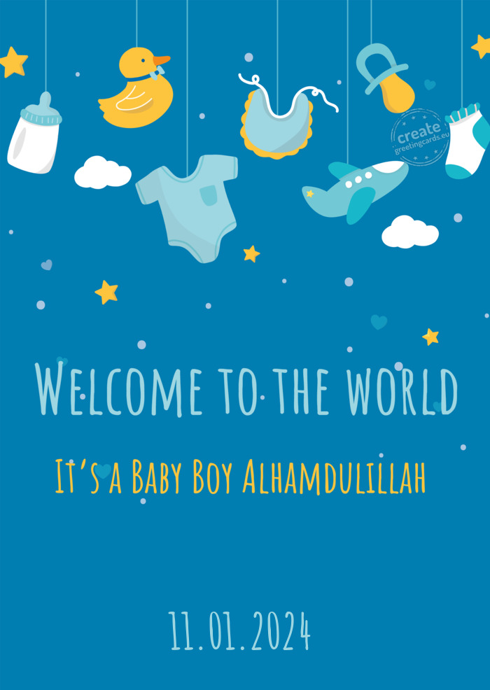 It’s a Baby Boy Alhamdulillah 11.01.2024