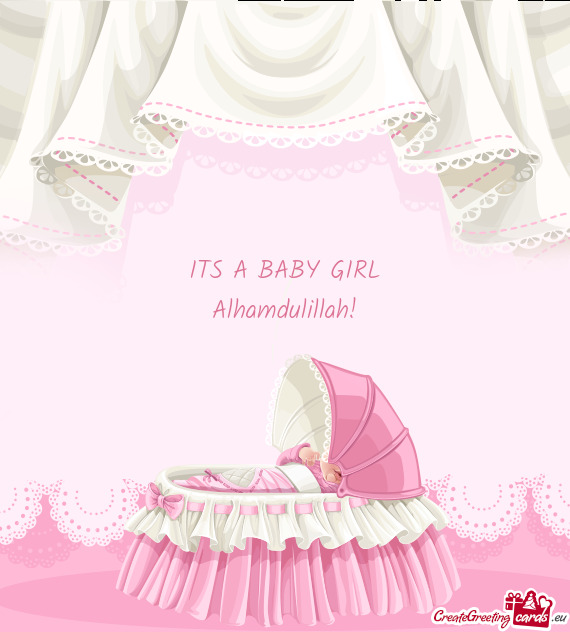 ITS A BABY GIRL Alhamdulillah