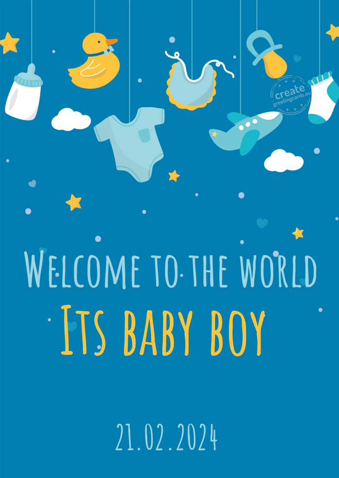 Its baby boy 21.02.2024