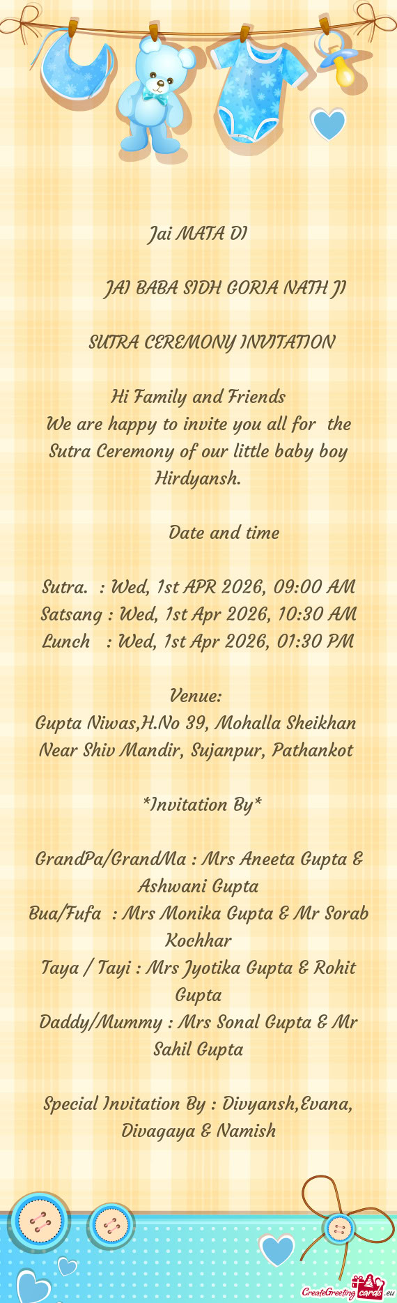 JAI BABA SIDH GORIA NATH JI