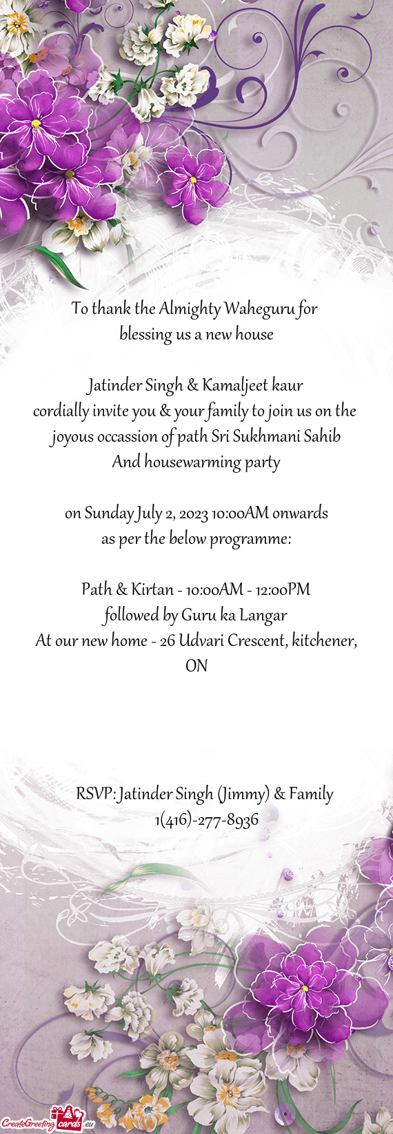 Jatinder Singh & Kamaljeet kaur