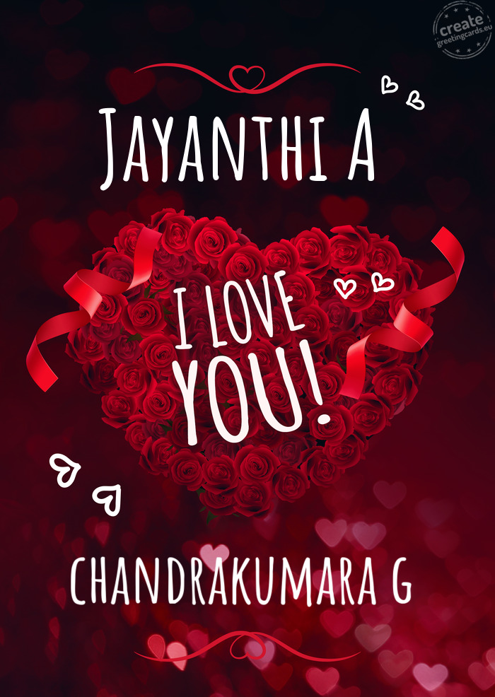 Jayanthi A