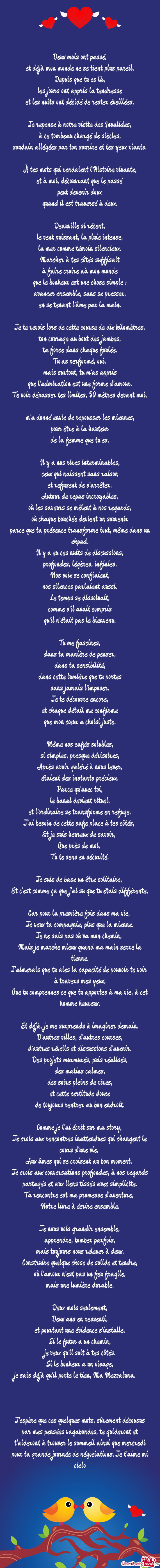 Je repense à notre visite des Invalides