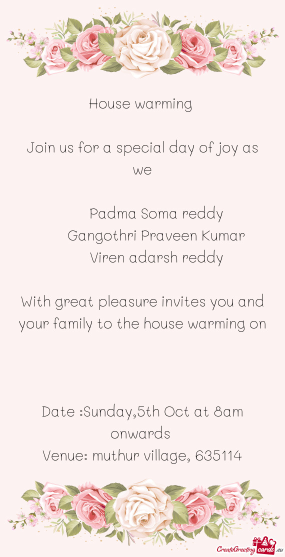 Join us for a special day of joy as we