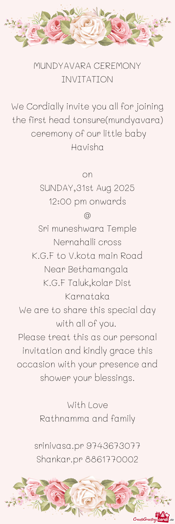 K.G.F to V.kota main Road