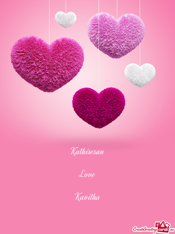 Kathiresan    Love    Kavitha