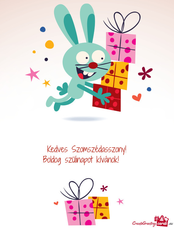 Kedves Szomszédasszony