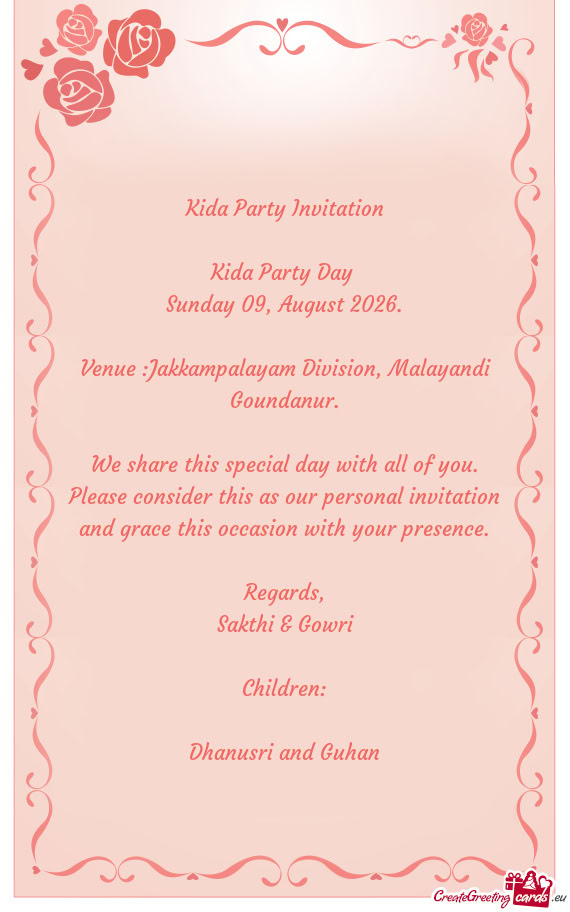 Kida Party Day