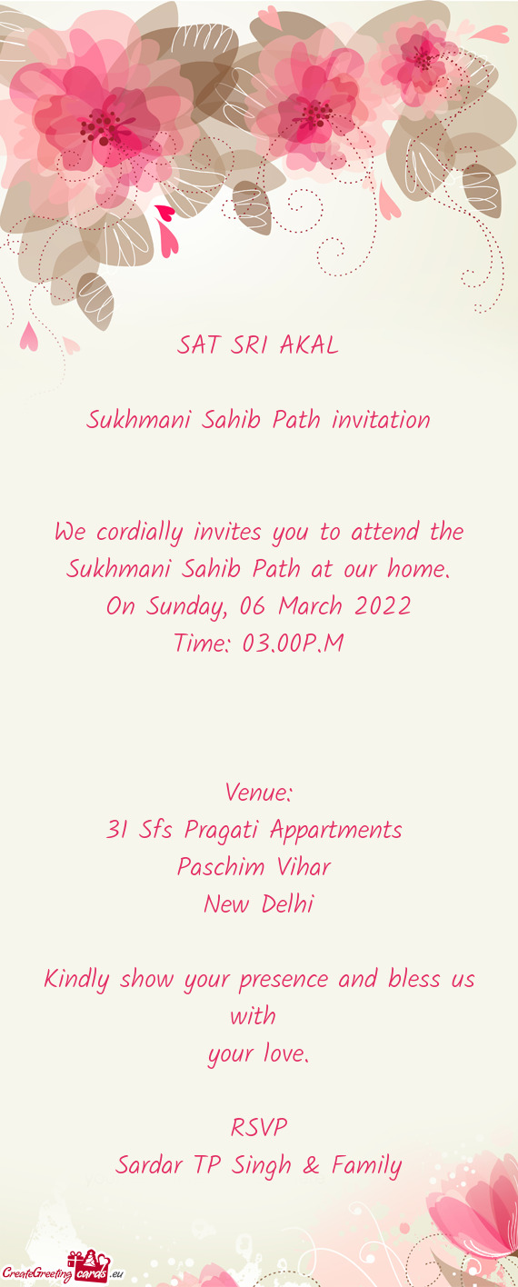 Kindly show your presence and bless us with