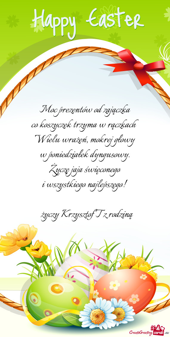 Krzysztof T z rodziną